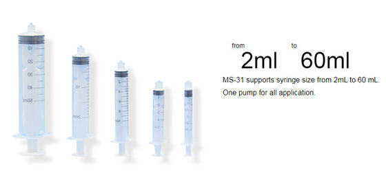 насос шприца 2ml-60ml ISO13485 медицинский